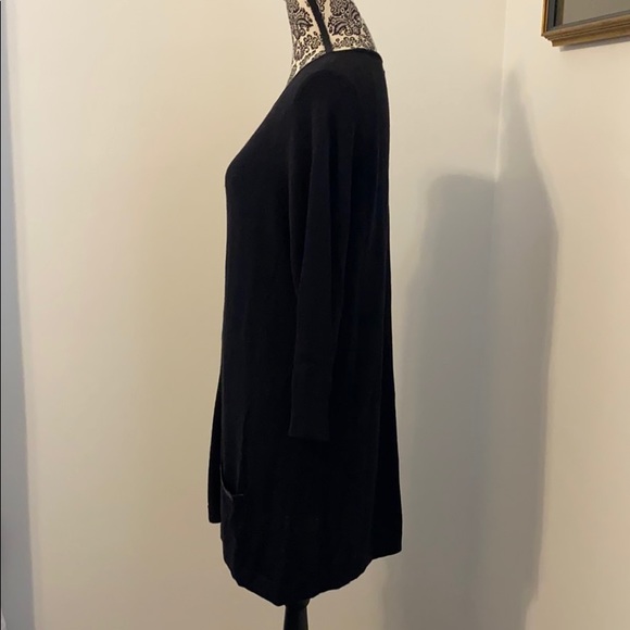 August Silk Beautiful black sweater dress/tunic - Picture 6 of 11